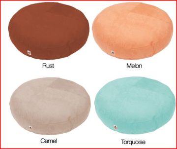 Microsuede Round Dog Bed