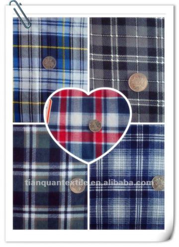 100%COTTON FLANNEL FABRIC FOR SHIRTS