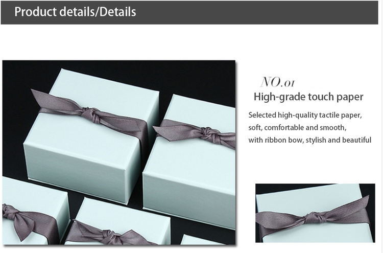 Factory wholesale new products hot sale Jewelry box brand Exquisite jewelry box High quality craft gift box