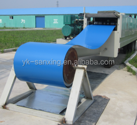 SX-SABM-1220-800 k q large span arch roof PPGI roll forming machine