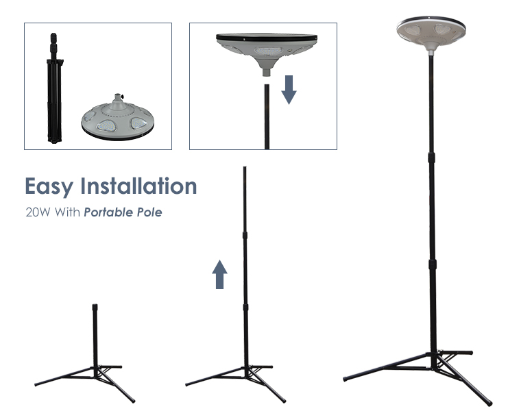 Solar street garden home outdoor light fixture