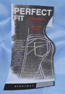 apparel printing label