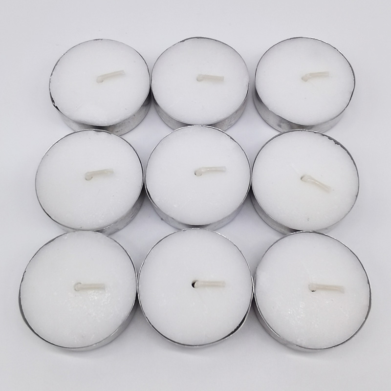 Выратавальныя чайныя ліхтары Свечкі карыстаюцца колерамі, якія праляцець