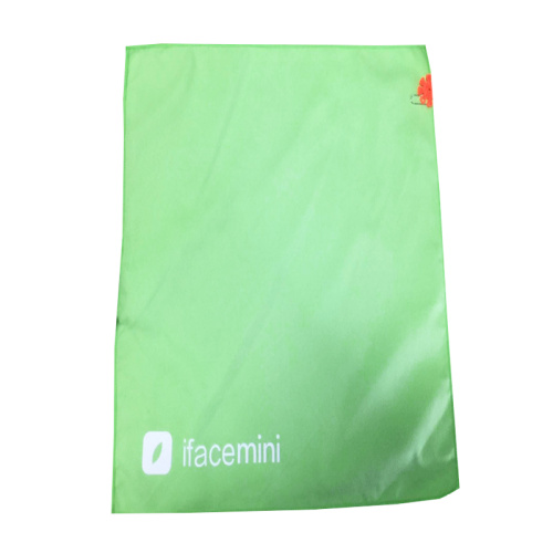 Suede Microfiber Beach Towel In Bag