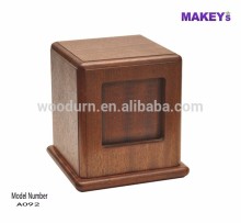 Mahogany Funeral Urns For Ash Chinese Manufacturer Name Plate Urns