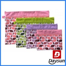 colorful flower-print office bags document bag