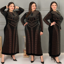 Custom Luxury Kaftan Abaya for Plus-Size Muslim Women in Dubai