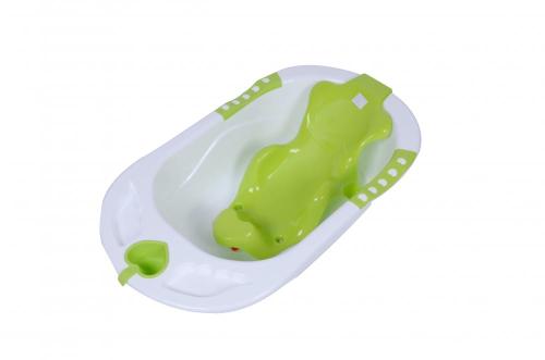 Kunststoff-Baby-Badewanne mit Sitz