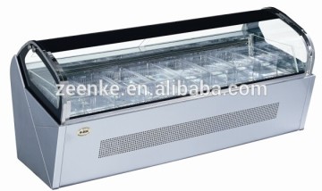 Freezer display for popsicle/ice cream freezer/ice cream display freezer