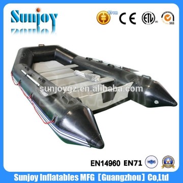 Durable Inflatable Fishing Boat Banana Boat Rigid Hull Inflatable Boat