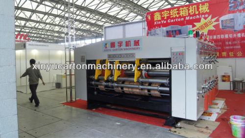 Corrugated box manufacturing machinery