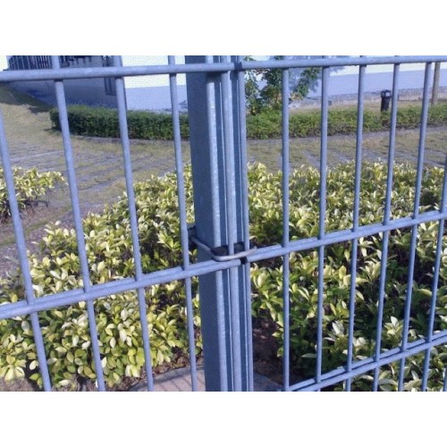 pvc coated 8/6/8 double mesh fence