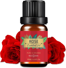 Rose Essential Massage Oil 100% Pure Natural  Body Hair Face Oil Rose Essential Oil