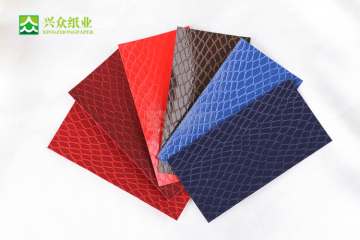 Luxury FSC Senior Snake Embossing Leatherette Paper