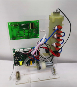 Target temperature and volume heating test module