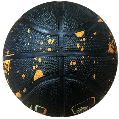 One Color Foam Emboss Rubber Basketball