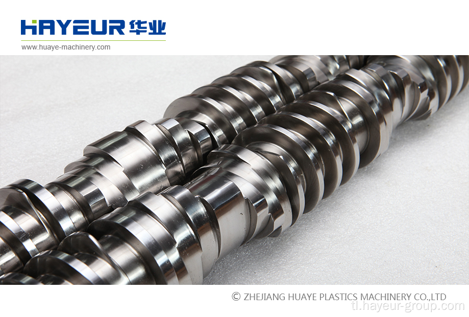 Conical Twin Screw at Barrel