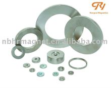 HR Brand Permanent high quality zinc coating ring Ndfeb magnets