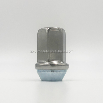 14x1.5 Stainless Steel Cover Wheel Lug Nut for Buick