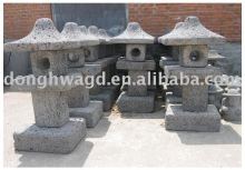 Volcanic stone lantern