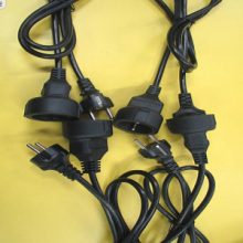 VDE Approved EU Waterproof Power Cord
