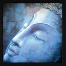 Decoration Canvas Artwork Handpaint Buddha Paintings