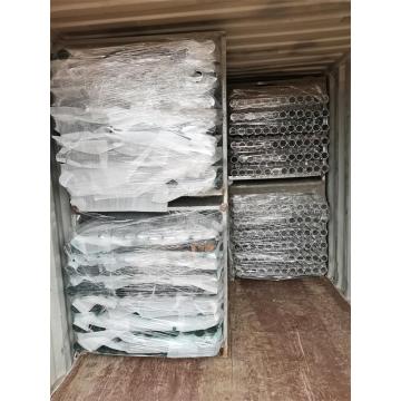 Pilhas de parafusos de terra galvanizados para fundação de construção