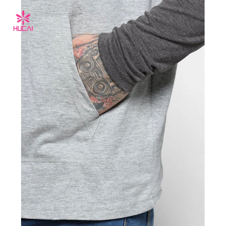 Tight-Fitted Activewear Wholesale Cotton Men Custom Hoodies