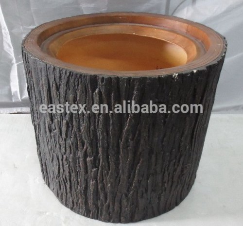 Fiberglass clay stove / fiberglass wooden planter