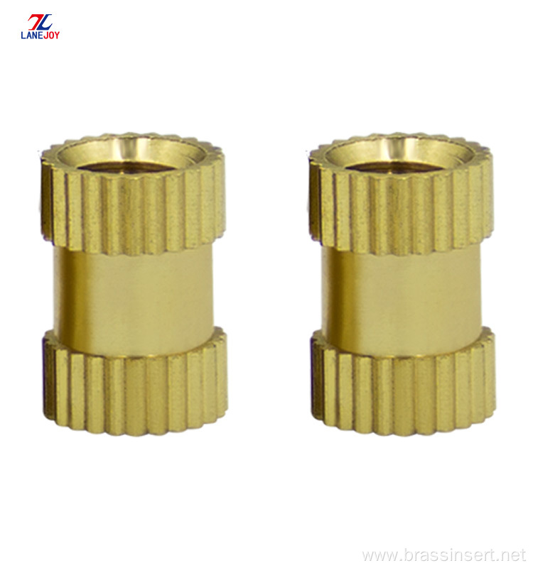 thermo-injection copper nut copper knurled insert copper