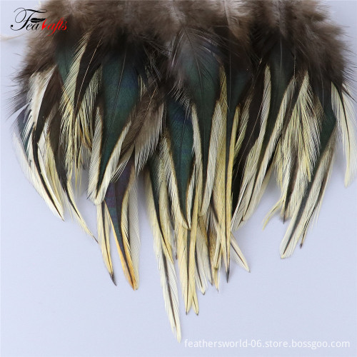 Colorful Rooster Feathers: Ideal for DIY Dream Catchers, Crafts, and Jewelry Making