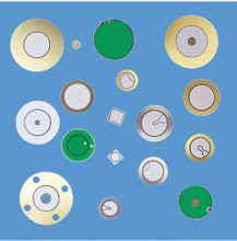 Piezoelectric Ceramic Element Plate 9mm~55mm