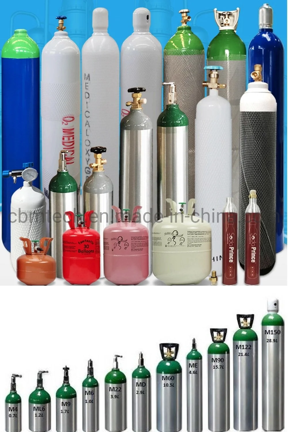 High Quality Household LPG Composite Cylinders