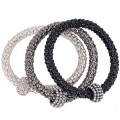 Châu Âu năm 2015 mới sản phẩm thời trang ba lớp kim loại ngô Bracelet
