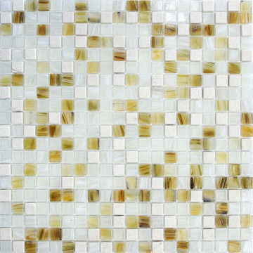 Stone Glass Mosaic Living Room Backsplash Craft