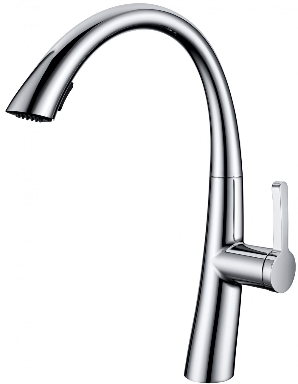 One Handle Pull Out Kitchen Faucets