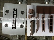 WPC extrusion moulds dies tooling for WPC hollow decking