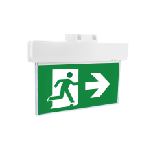 IP40 Waterproof Automatic Emergency Exit Sign with Tritium Plate - Running Man Symbol