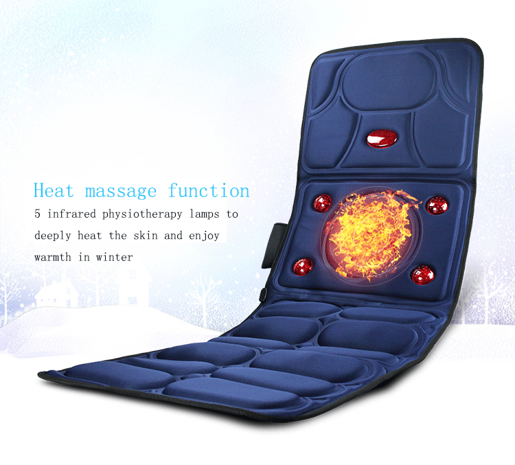 Comfortable vibration heating infrared massage machine