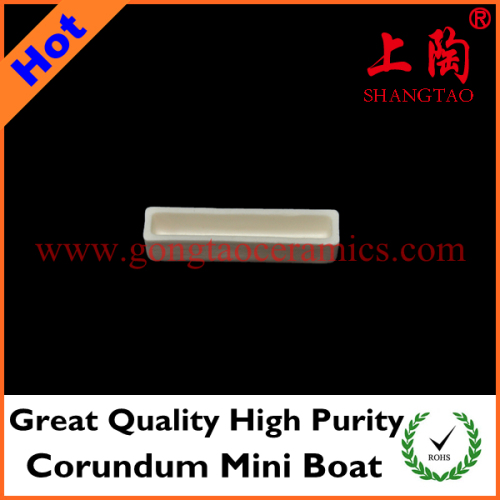 Great Quality High Purity Corundum Mini Boat