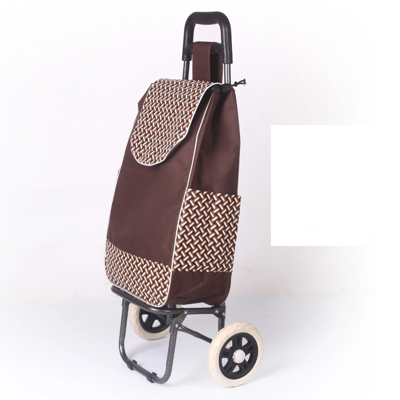 Foldable Shopping Trolley Bag on Wheels Collapsible Trolley Bags Supermarket Tug Shopping Bag