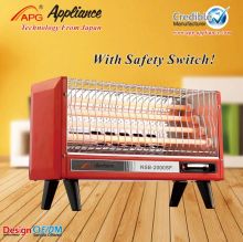APG Electric quartz heater with fan