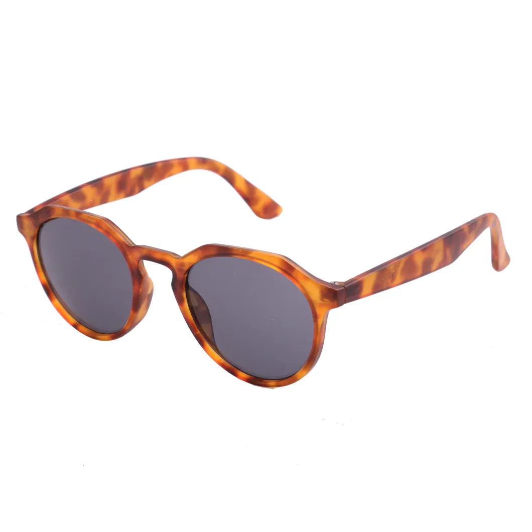 New Euro Fashion Retro Style Mood Pattern Plastic Sunglasses