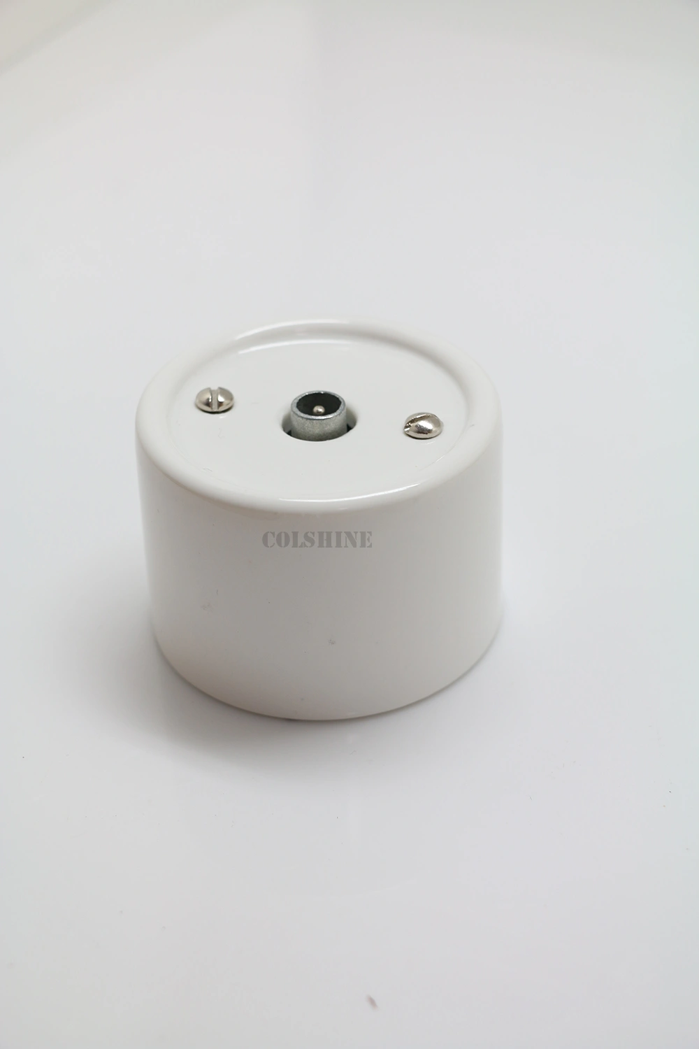 Porcelain Socket Vintage White Built in Radio Ceramic Socket