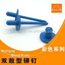 Aluminum Multigrip Colored Rivet