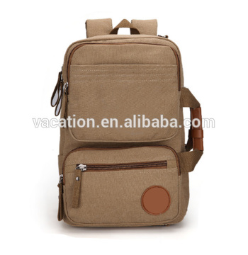 canvas coffee backpack for school life