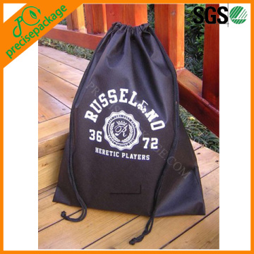 Custom printed shopping drawstring bag