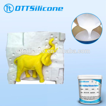 silicone rubber raw materials, RTV liquid silicone rubber for mould