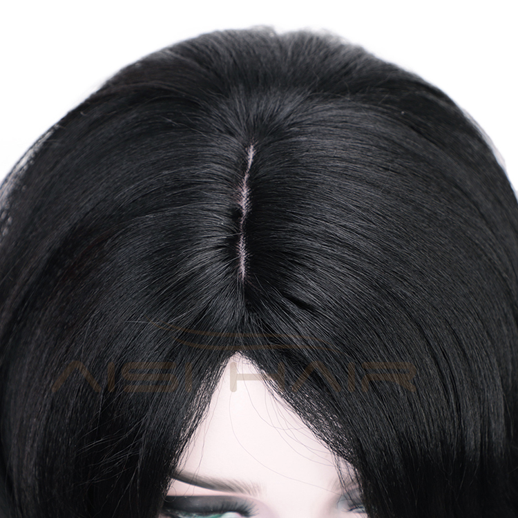 Black Body Wave Fiber Hair Wig Fashion Synthetic Wig Heat Resistant Long Wavy For Party Cosplay Women Wigs