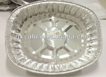 disposable aluminum foil roaster with rack